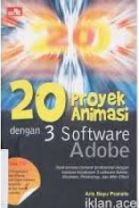 Image of 20 Proyek Animasi dengan 3 Software Adobe
