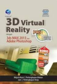Image of 3D Virtual Reality Dengan 3ds Max 2013 Dan Adobe Photoshop