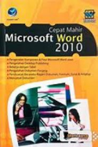 Image of Cepat Mahir Microsoft Word 2010