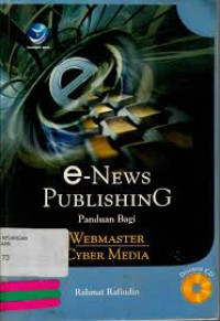 Image of E-news Publishing (Panduan Bagi Webmaster Cyber Media)
