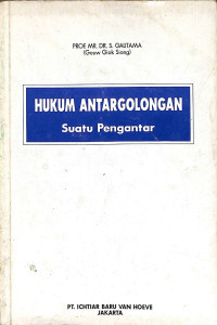Image of Hukum Antargolongan Suatu Golongan