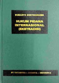 Image of Hukum Pidana Internasional (Ekstradisi)