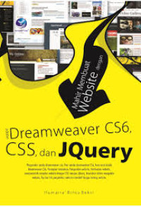 Image of Mahir membuat Website dengan Adobe Dreamweaver CS6, CSS dan Jquary