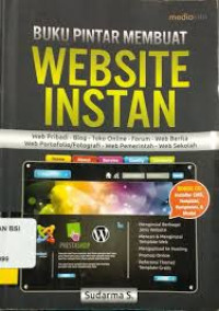 Image of Buku Pintar Membuat Website Instan