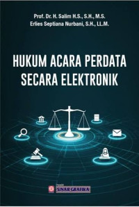 Image of Hukum Acara Perdata Secara Elektronik