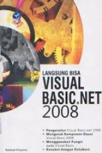 Image of Langsung Bisa Visual Basic.Net 2008