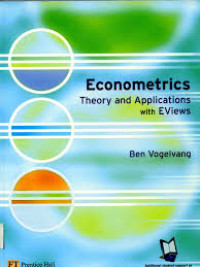 Image of Econometrics Theory and Applications with Eviews