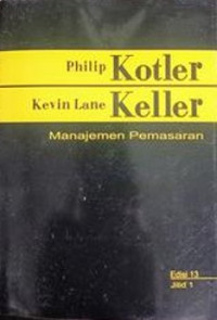 Image of Manajemen Pemasaran Edisi Ketiga Belas Jilid 1